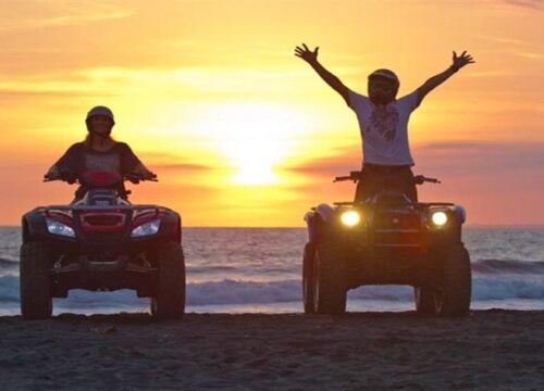 ATV Quad biking Hurghada coastal tour at sunset
